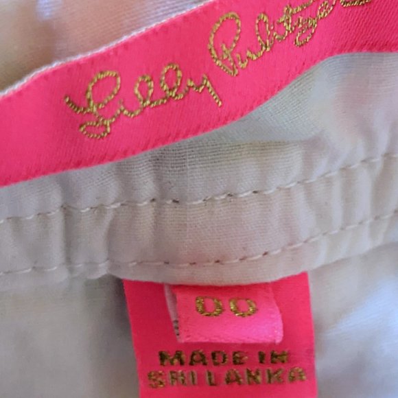 Lilly Pulitzer Nikki Skort Fiesta Bamba Size 00 - Picture 8 of 9